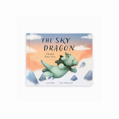 Jellycat The Sky Dragón and Bashful Dragón Medium | OMKS-35782